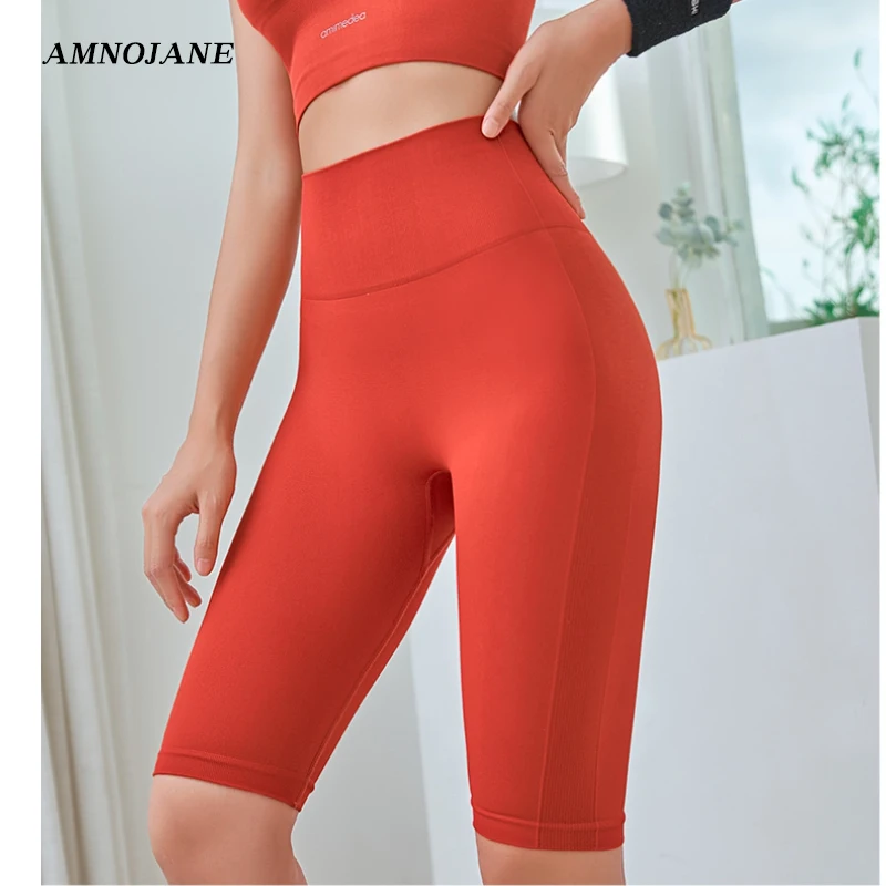 Gym Leggings Women Sexy Yoga Shorts Running High Waist Short Push Up  Spandex Biker Tights Workout Fitness Sports Shorts Legging