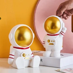 Grande tirelire en forme d'astronaute pour enfants, jouet, décoration de maison, boîte d'épargne, pièce de monnaie, tirelire en papier 