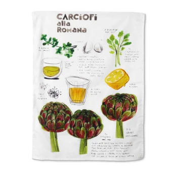 

European Style Placemats Soft Plant Food Printed Series Fabric Table Mats for Home Kitchen Decoration 45x60cm TB Sale