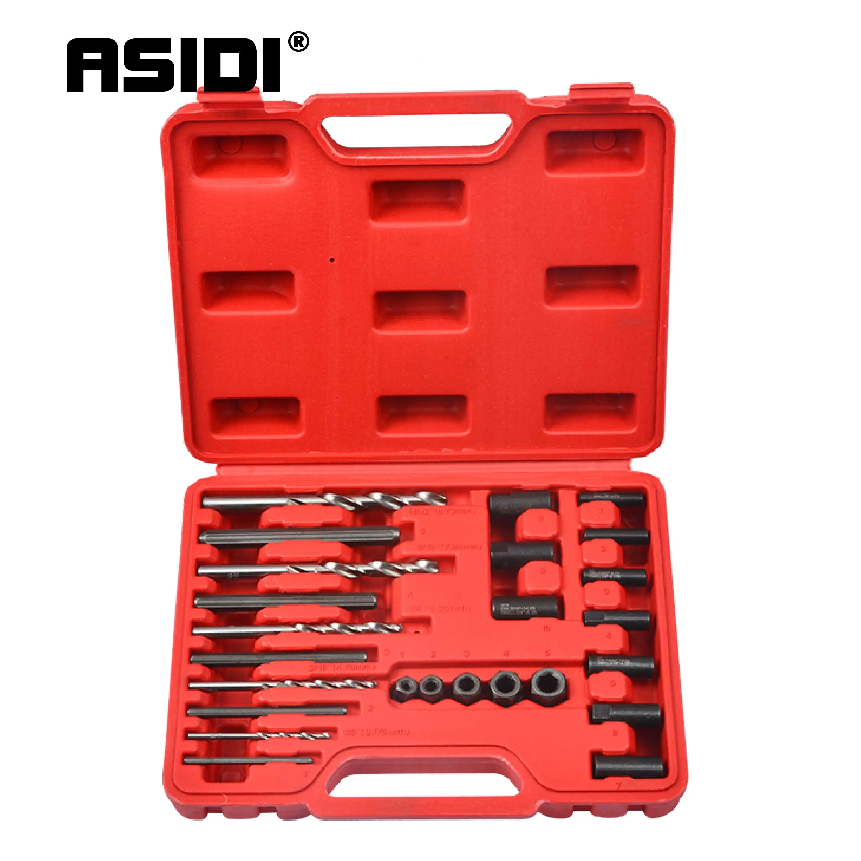 Screw Extractor Drill Guide Set Remove Broken Bolts PT1310 |