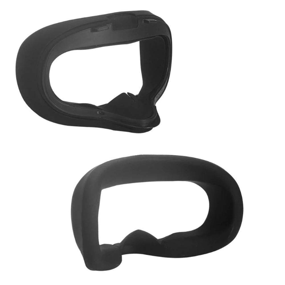 Мягкая силиконовая маска для глаз против пота, чехол, защита от пыли, для кожи, аксессуары для Oculus Quest VR, очки для семьи, Новинка