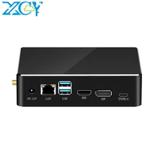 

XCY Mini PC 8th Intel Core i5 8265U i5 Processor DDR4 RAM DP HDMI M.2 SSD Win 10 Linux 4K UHD HTPC Desktop Nettop Computer Nuc