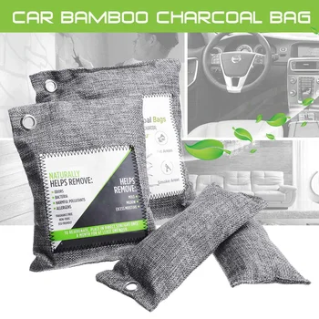 

Air Purifier Bag Car Home Shoes Bamboo Charcoal Dehumidifier Odor Remover Air Purifying Bag Natural Air Freshener Bags