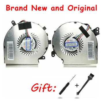 

NEW Laptop CPU GPU COOLING FAN COOLER FOR MSI GE62MVR GE72MVR 7RG MS-16JC MS-169C AAVID PAAD06015SL 0.55A 5VDC -N374 N376 4PIN