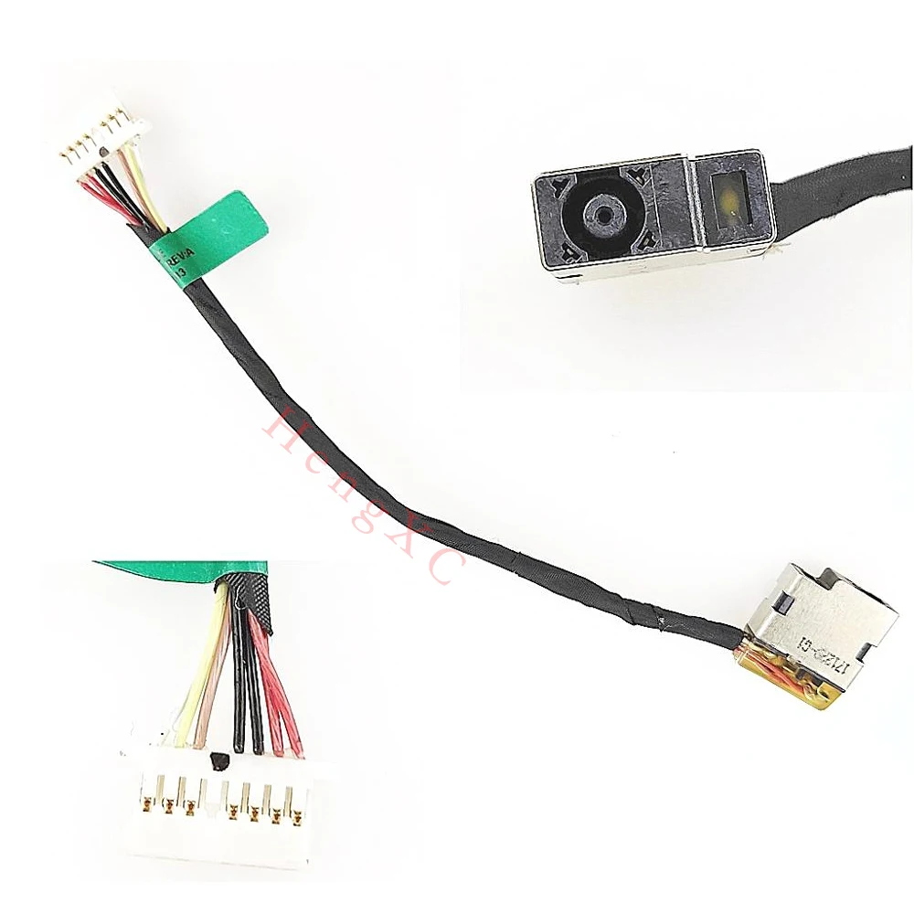 

New DC Jack FOR HP 15-AC 15-AF 15-AY M16-P 240 246 250 255 256 G4 G5 DC in Cable 799736-F57/S57/T57/Y57 12CM