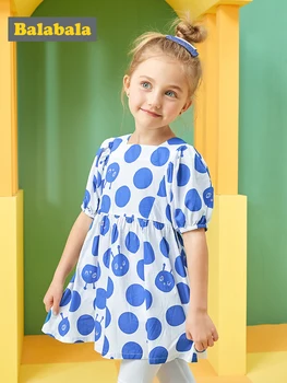 

Balabala Children clothing baby foreign clothing suits girls summer 2019 new children's leggings +tshirt floral style cotton clo