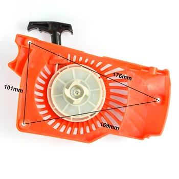 

Pull start Recoil Starter Orange For 38CC Chainsaw Replacement Gardening