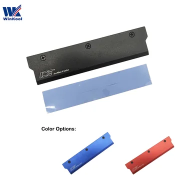 

WinKool RAM Memory Heatsink Spreader Black Blue Red Color Options For Memory dual or Four Channels