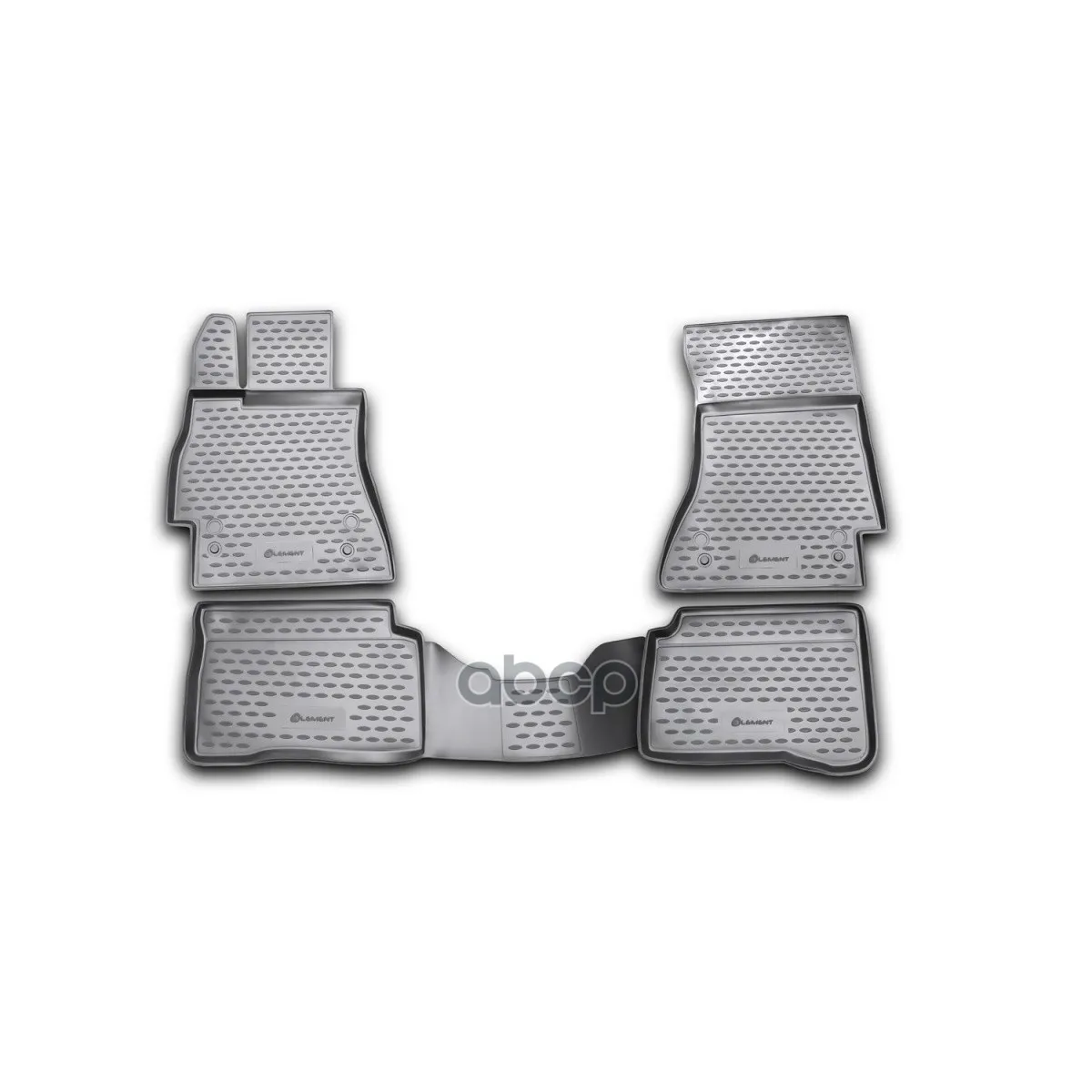 Коврики В Салон Mercedes-Benz S-Class W221 2005-, 4 Шт.(Полиуретан) ELEMENT арт. NLC.34.11.210k