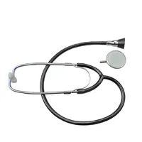Farm animals Stainless steel Vet Stethoscope Portable Single Head Stethoscope for pig sheep Cardiology Equipment Dedicated 2