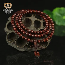 Замбия палисандр бисер старый заказ Материал круг браслет плотность вдоль зерна Красный wingceltis, 108 мужчин и женщин