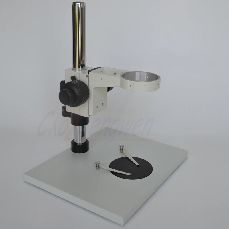 Fyscope Super Large Microscope Table Stand With Coaxial Coarse And Fine Focus Arm Adjustment