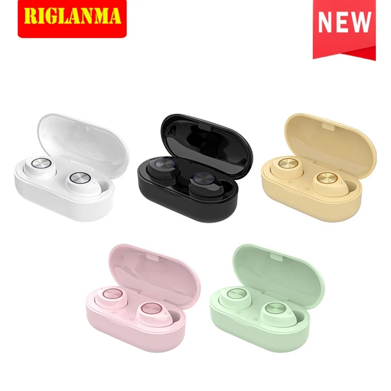 RIGLANMA X7 наушники вкладыши TWS Bluetooth 3D стерео Беспроводной сенсорный Управление 5 0 in