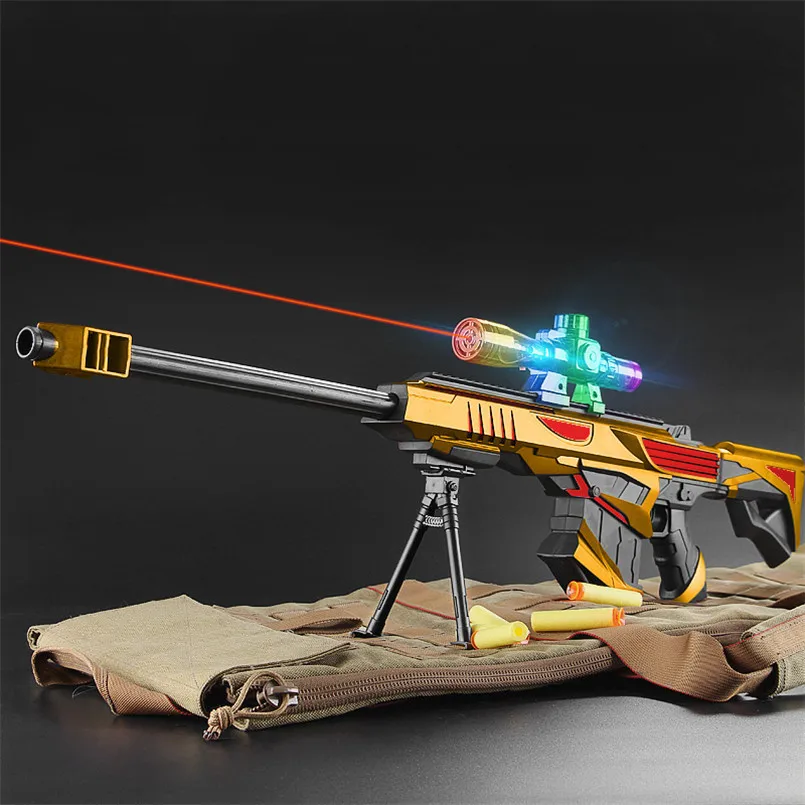 Infrared Water Bullet Gun Toy Sniper Rifle Submachine Soft Paintball Gun Children Boys Sniper Rifle Pistol Soft Bullet Ggun