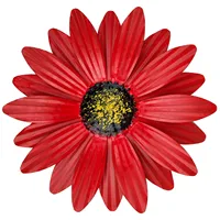 Wrought Iron Daisy Wall Hanging Metal Flower Wall Sculptures Art Decorations For Kitchen Living Room Bedroom Terrace Backyard 1