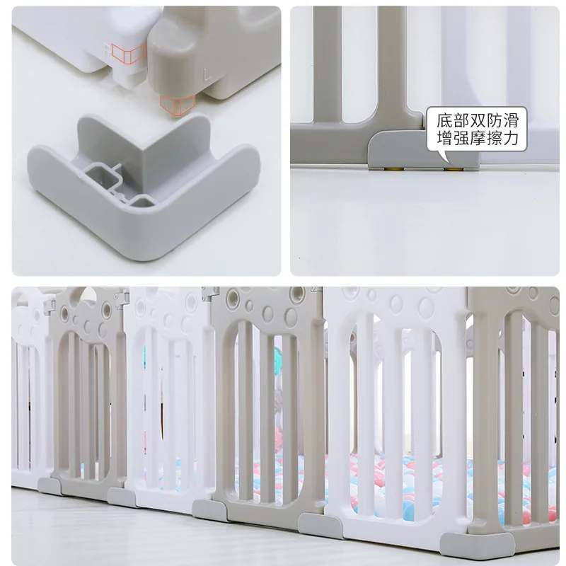 IMBABY многоугольный игровой бассейн для детей съедобные PP детские ограждение
