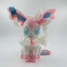 

20Cm Anime Pokmon Sylveon Plush Toys Cartoon Plush Doll Pillow Cushion Small Pendant Gifts for Children Christmas Present