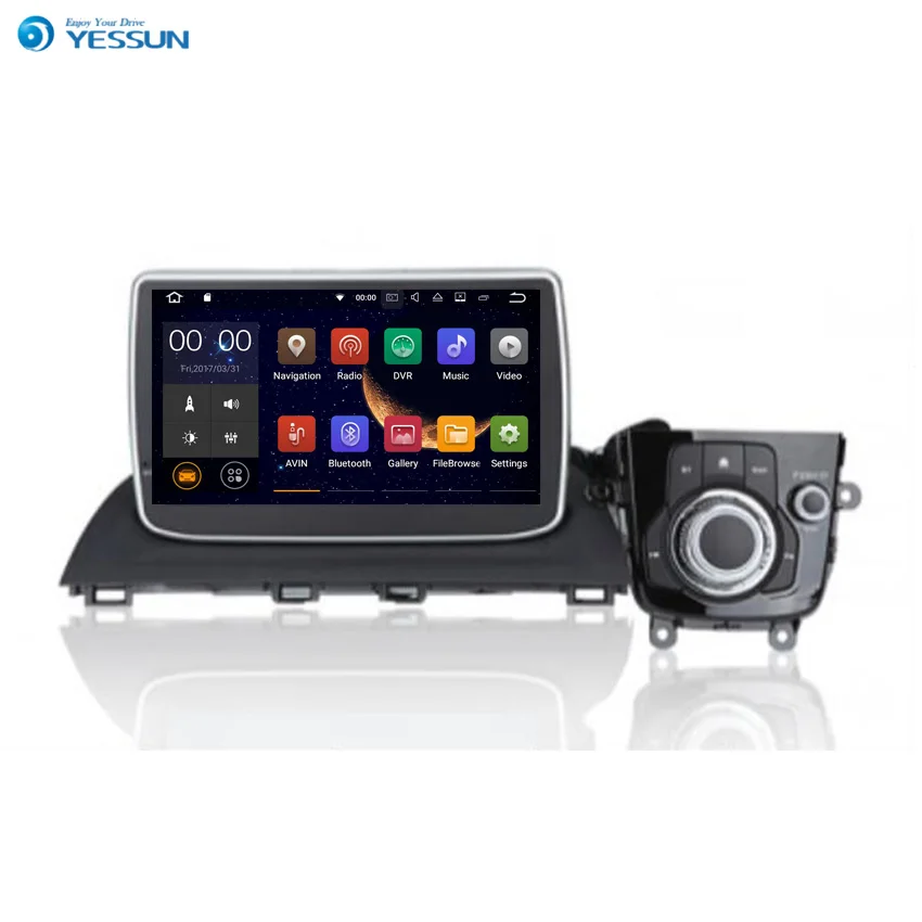 Мультимедийный плеер Yessun для Mazda 3 Axela Android автомагнитола стерео GPS навигация аудио
