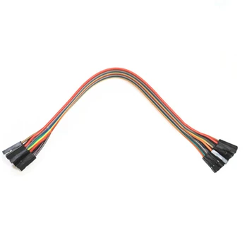 

100Pcs 30cm 9P AWG26 2.54mm Pitch DuPont Wire Array With Double 1P-1P Housing Female to Female, Male to Female, Male to Male