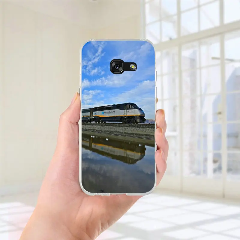 Для Samsung Galaxy A3 A5 A7 J2 J3 J4 J6 J5 J7 J8 2016 2017 2018 чехол из мягкого ТПУ высокоскоростной рельс
