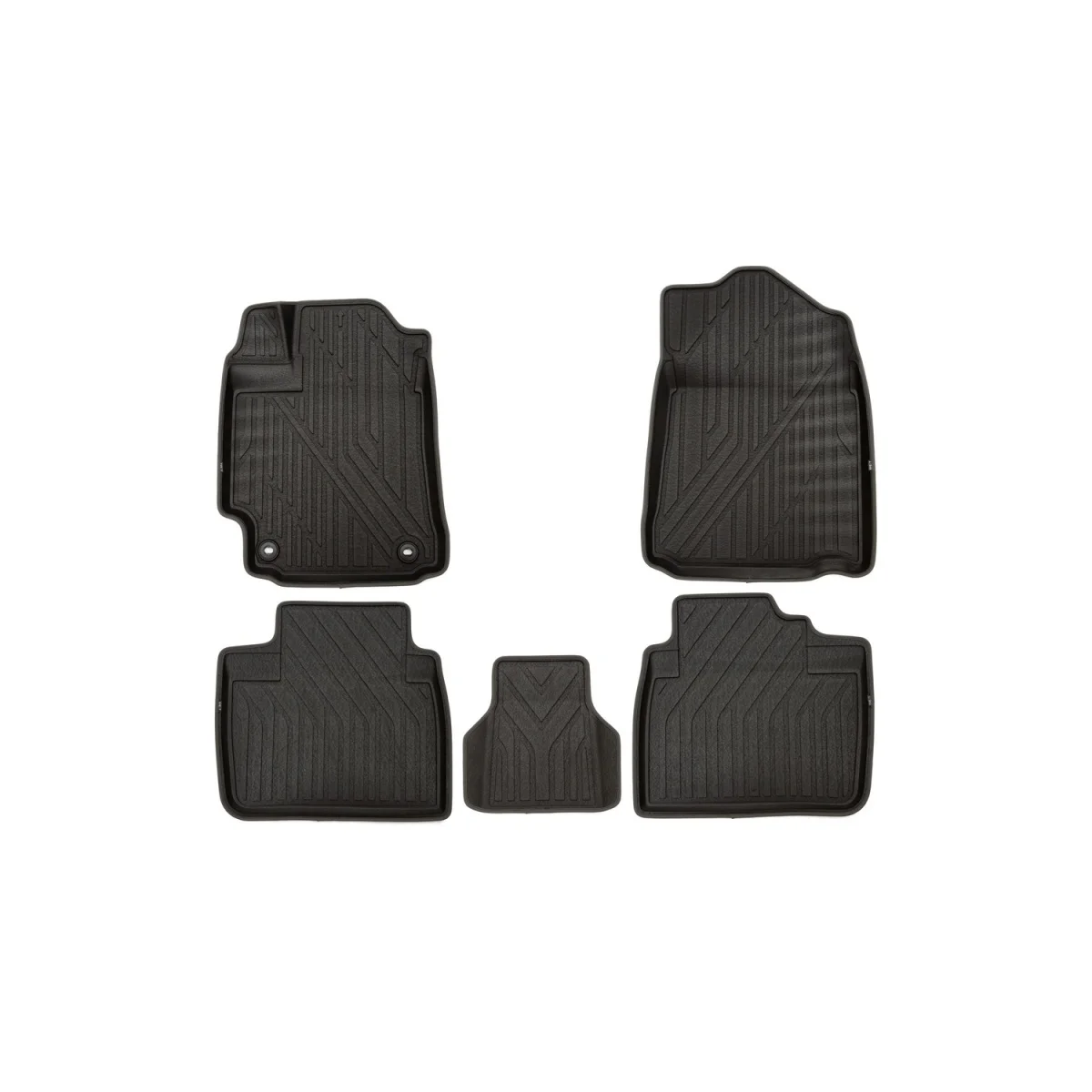 Коврики kvest 3d в салон toyota camry, 2011-, xv50, 5 шт.(полиста
