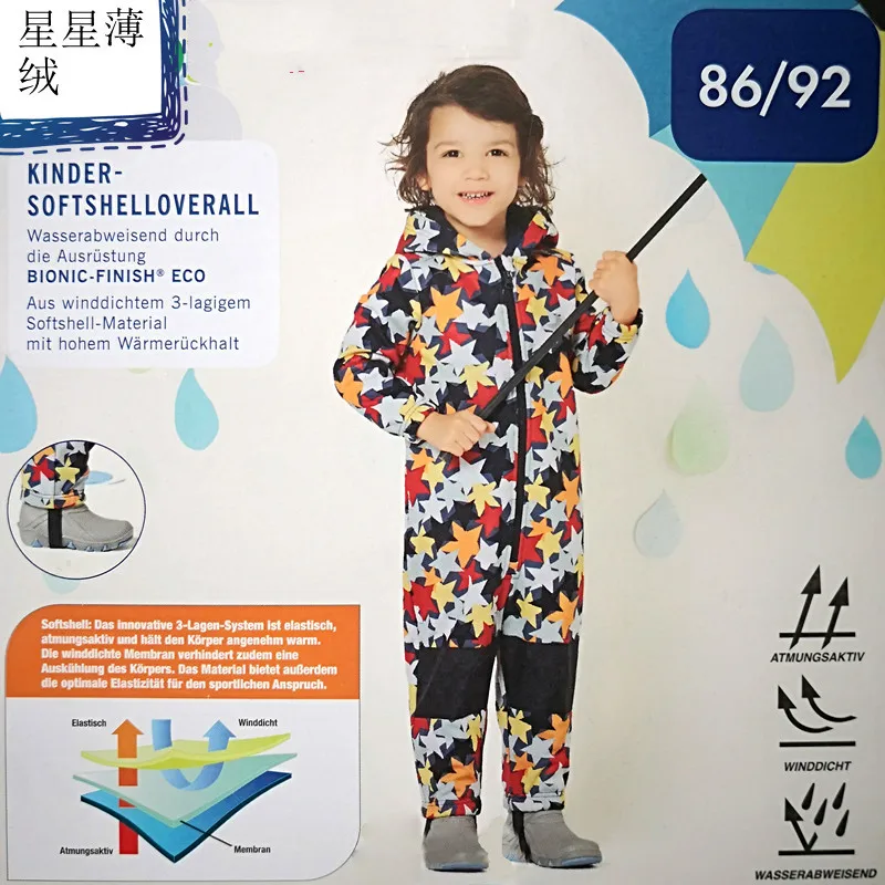 softshell jumpsuit kinder