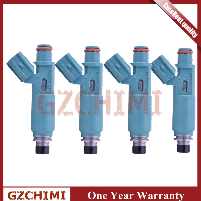 BU With RD Комплект из 4 шт. 23250-0H050 23209-0H050 232500H050 232090H050 4 шт. Топливная форсунка для Toyota Camry 2010 2011 2012 Lexus HS250H - Цвет: BU With RD