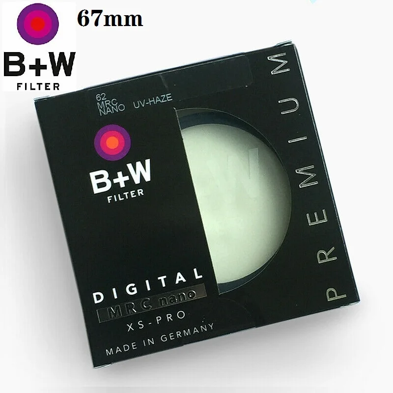 B+W UV Filter 67mm XS PRO MRC Nano UV HAZE Protective B+W Ultra Thin for Nikon Canon Sony SLR Camera Lens 2