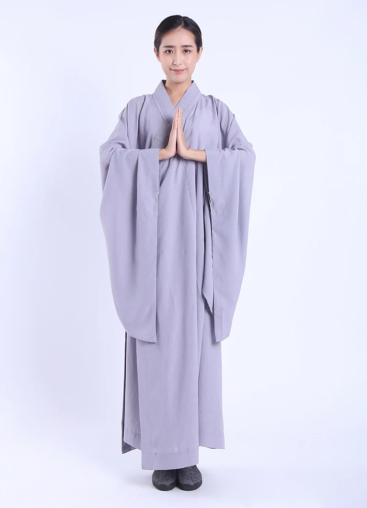 Медитация дзэн Шаолинь Hanfu Китайская традиционная Костюмы s для костюм монаха буддийская одежда костюм священника даосизм Тибетский одежда