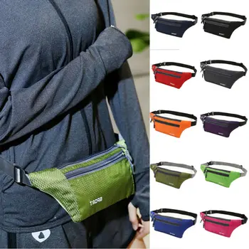 

Womens Men Outdoor Sport Pouch Waist Fanny Pack Crossbody Wallet Belt Bum Bag