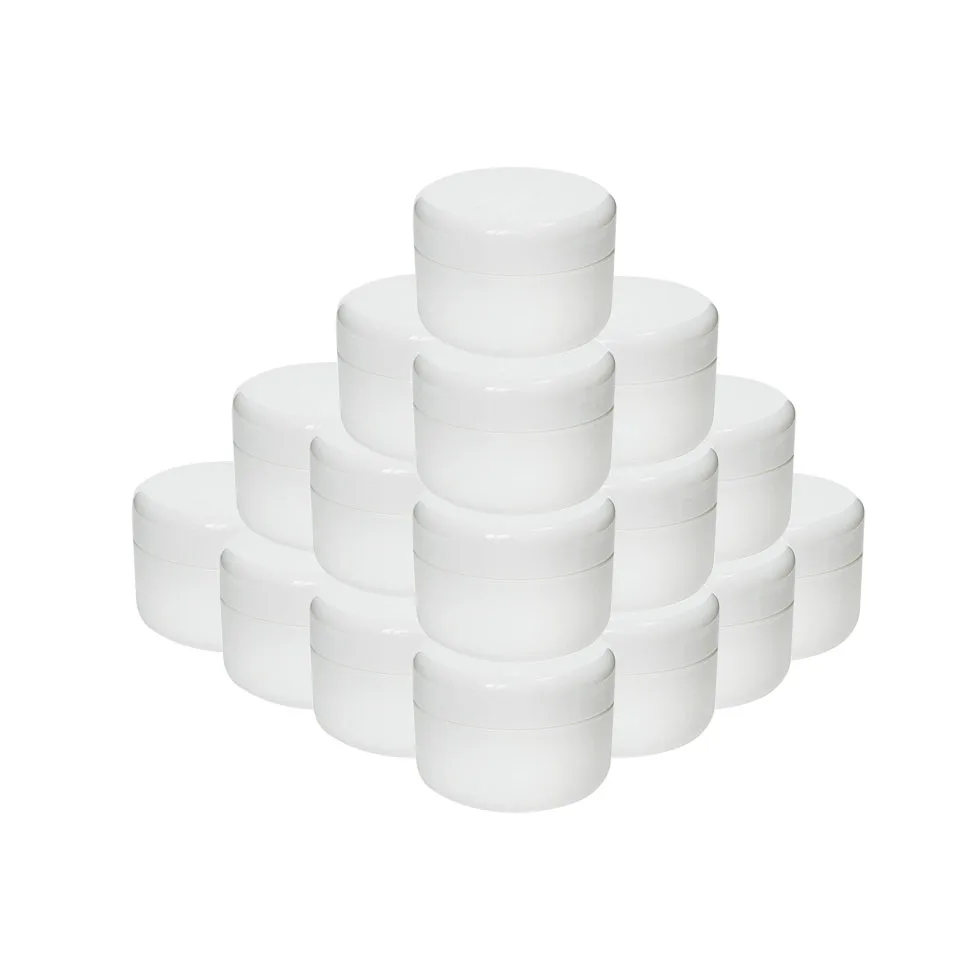60pcs Empty Plastic Cosmetic Container 10/20/30/50/100g Travel Cream Lotion Balm Sample Bottle Can Be Refilled | Красота и здоровье