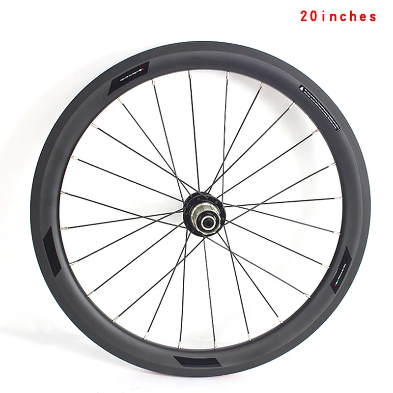 Novatec-Flower Drum Taiwan Pilla Spoke Carbon Fiber Wheel Set Bicycle Wheel Set V Brake 20 Inch 406 451