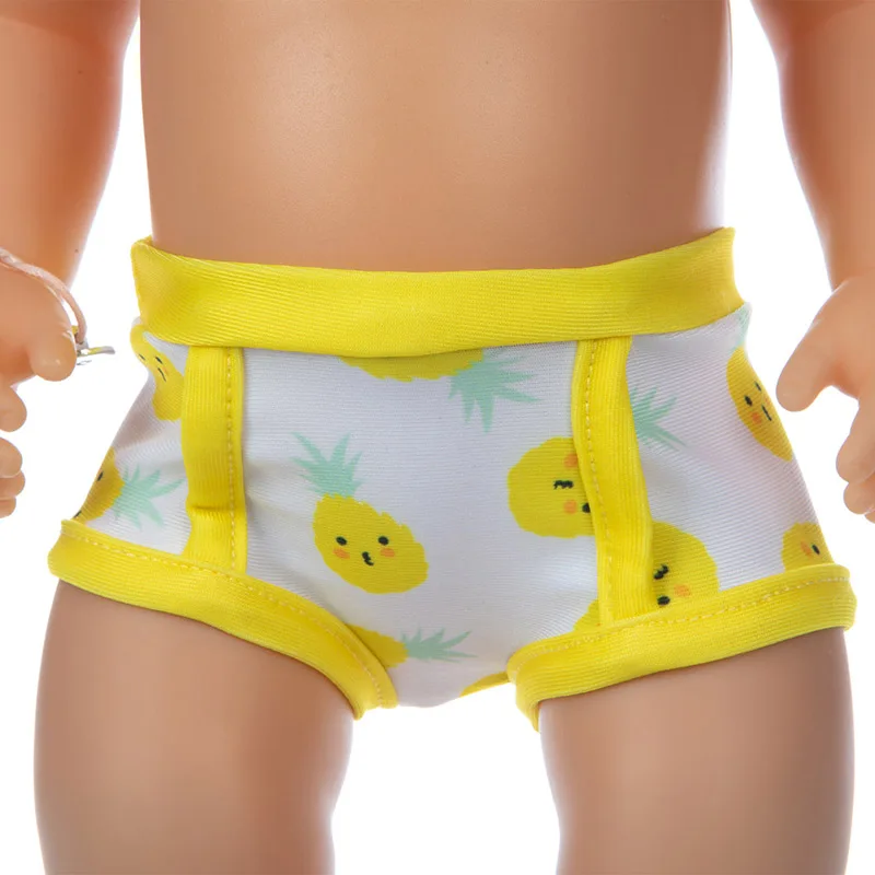 17 inch 43cm baby doll boy swimming pants  18 inch american og girl doll bikini doll clothes 21