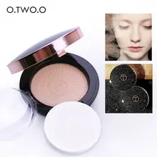 Натуральный корректор для лица Пудра для макияжа основы отбеливающий контроль масла прессованная пудра со спонжем