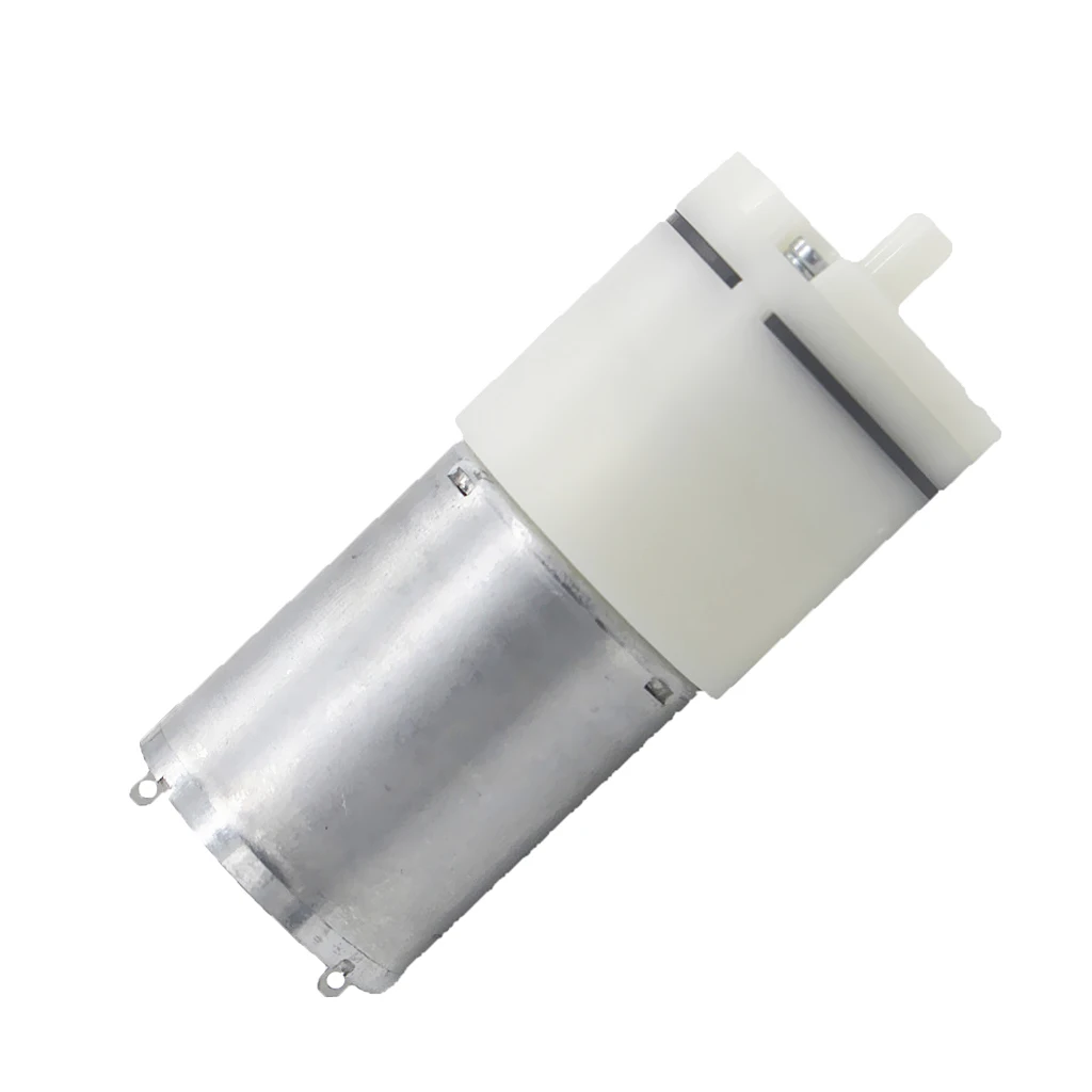 370 Micro DC Air Pump 370 Motor 3-6V DC 420mA Oxygen Pump Aquarium Fish Tank Silver