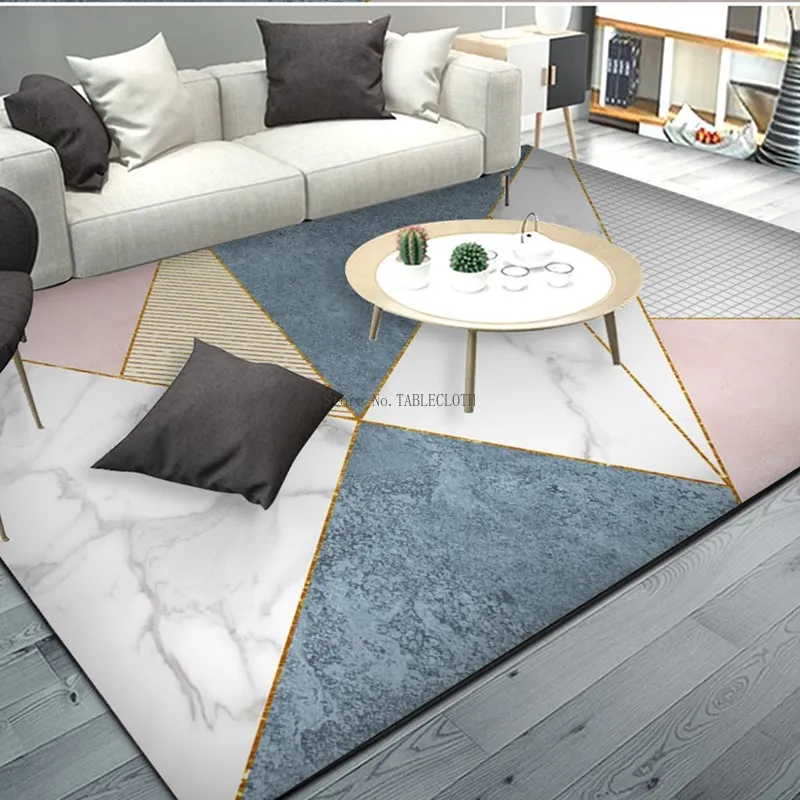 

200*300cm Modern Nordic Minimalist Living Room Carpet Light Luxury Sofa Coffee Table Bedroom Home Floor Mat Coffee Table Mat