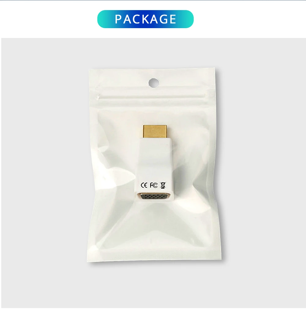 TISHRIC HDMI к VGA Кабель-адаптер папа к женскому HDMI2VG конвертер 1080P цифро-аналоговый видео аудио для ПК ноутбука планшета