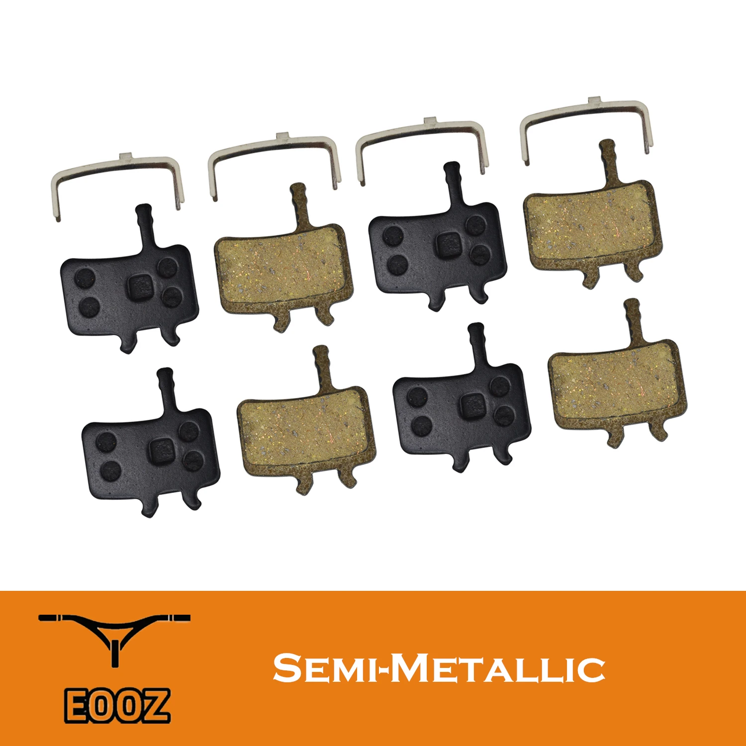 4 Pairs Bicycle Semi - Metallic Disc Brake Pads For Avid BB7 juicy 3 / 5 7 Hydraulic | Спорт и развлечения