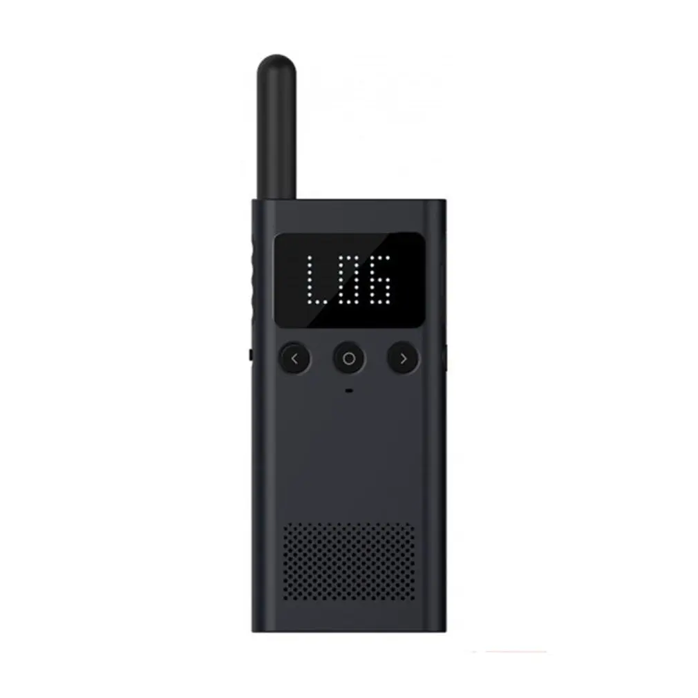 Обновленная версия Xiaomi Mijia Smart Walkie Talkie 1S с fm-радио динамиком в режиме ожидания смартфон приложение расположение поделиться быстро команда Talk