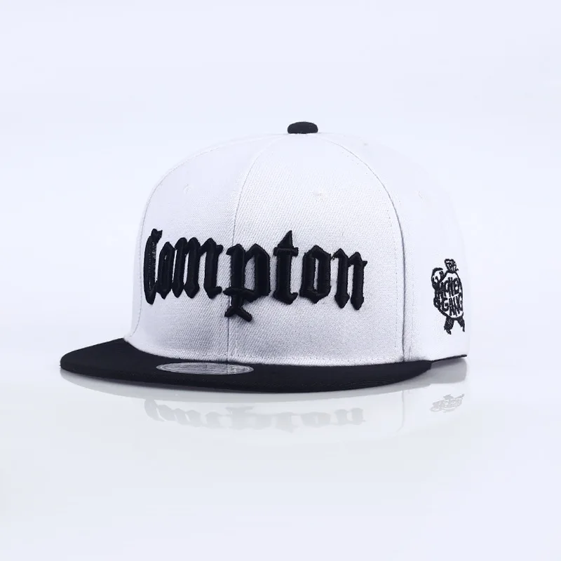 photo color Буквы Compton Snapback Кепка скейтбордиста оснастки назад камуфляж кости NY бейсбольная шляпа Brookyln 1947 хип хоп шапки Мужские beisbol - Цвет: photo color