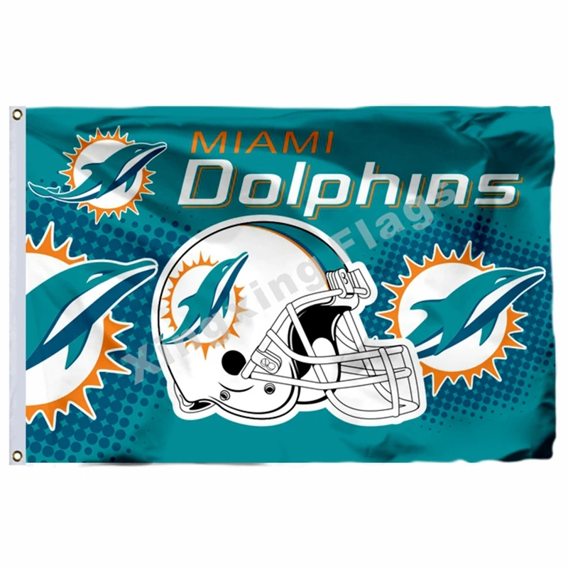 Национальный флаг с изображением дельфинов из мультфильма «Майями» со звездами и полосками, 3 фута X 5 футов, баннер 100D, флаг из полиэстера, 90X150 см - Цвет: D1