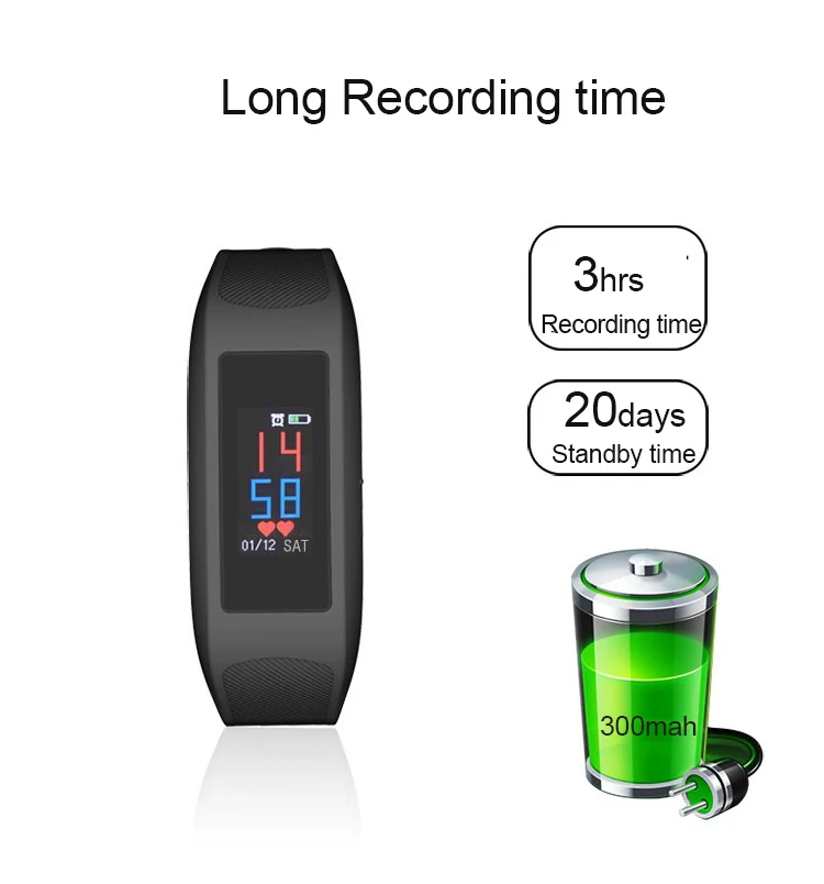 Najtaniej 1080P mini kamera głos kamery rejestrator audio HD długopis nagrywania wideo ekran dotykowy nadgarstek inteligentny zegarek bransoletka zespół spotkaniu klasy