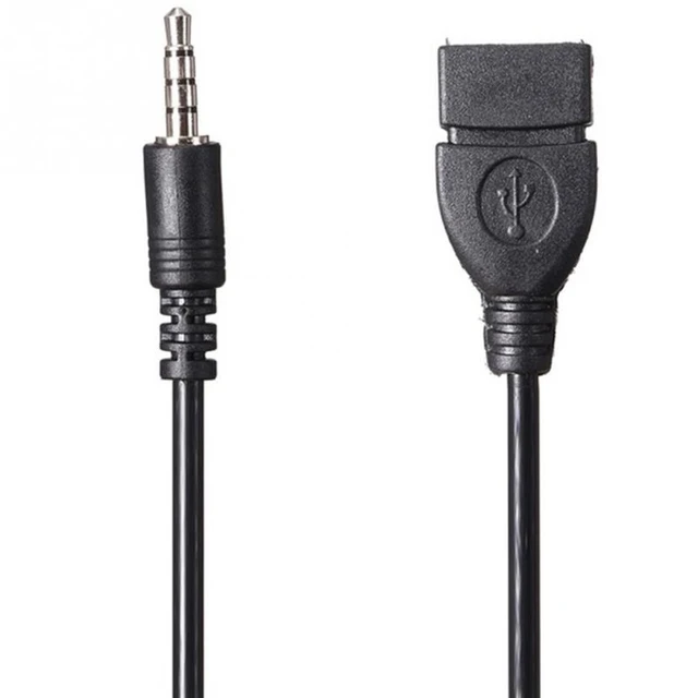 Universal - Câble audio adaptateur d'entrée auxiliaire Jack 3,5 mm pour  Renault Clio 2005-2012 - DAC - Rue du Commerce