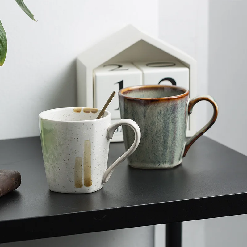 

Creative Ceramic Coffee Cup, Breakfast Cup, Home Office Drink Milk Cup