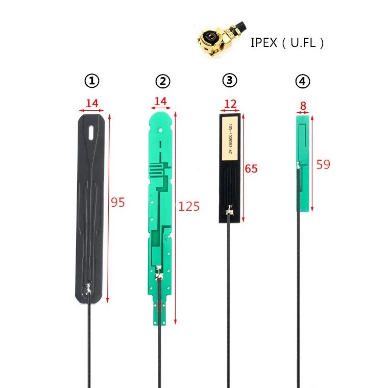 U.FL 4G антенна IPEX PCB 12 см RG1.13 700-2700 МГц 8dbi Внутренняя для SIM7600E SIM7600G и SIM7600JC-H | Мобильные