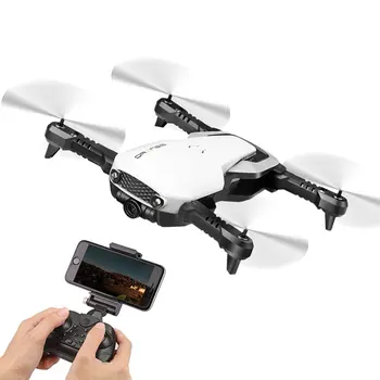 

H2 2.4Ghz Foldable 720P /480P Camera Drone RC Helicopter With Altitude Hold Headless Mode 360 3D Flip One Key Start/Landing