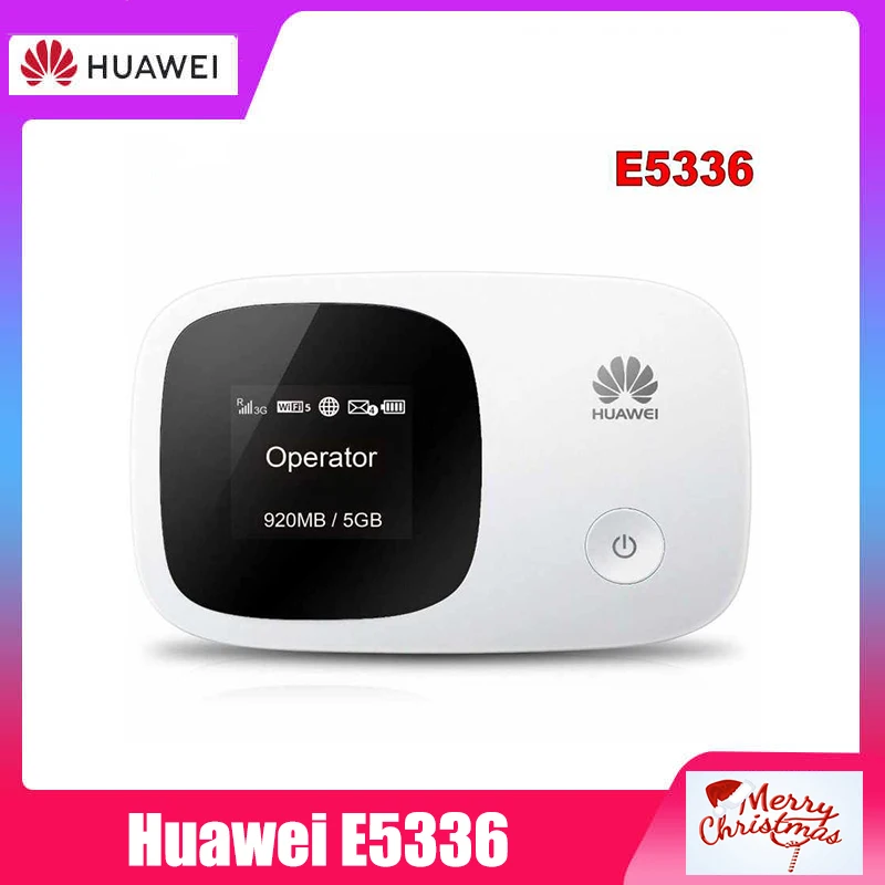 

Unlocked Huawei E5336 3G Mini WiFi Wireless Router 21M Pocket Car Wifi Modem