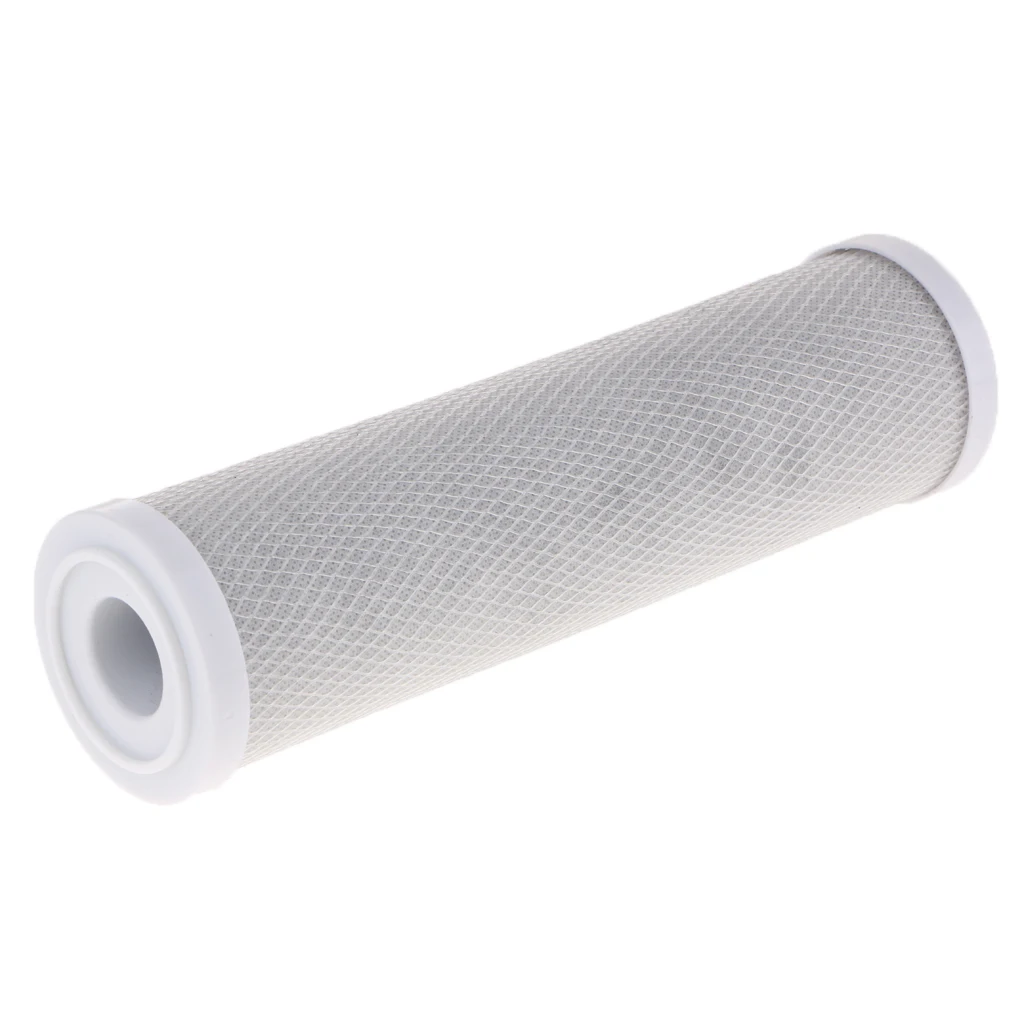 10'' CTO Granular Activated Carbon Water Filter Cartridge for Reverse Osmosis Whole House Drinking water Filter Purifier