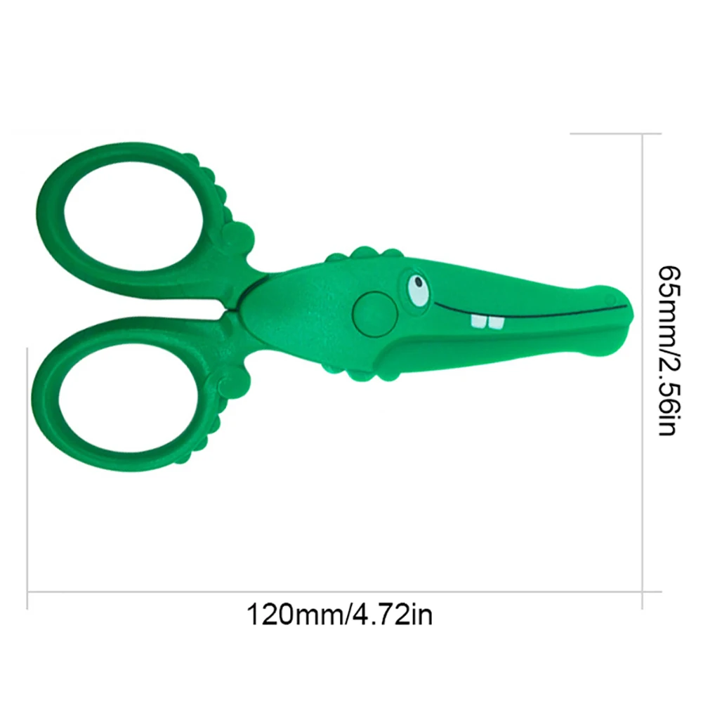 Plastic Safety Scissors Toddlers Training Scissors Paper Cutter For Kids  Children Diy Art Crafttoddlers Training Very Well - Scissors - AliExpress