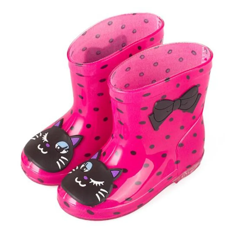 Детская оригинальная детская обувь с бантом Детские ботильоны рисунком